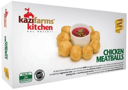 Kazi Farms Kitchen Chicken Meatballs 250gm