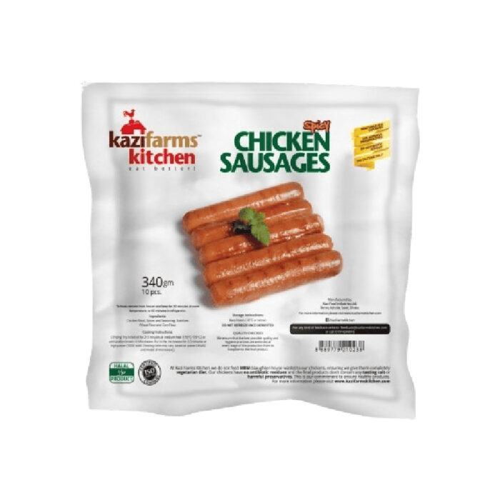 Kazi Farms Kitchen Chicken Sausages 340gm