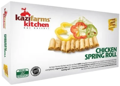 Kazi Farms Kitchen Chicken Spring Roll 250gm